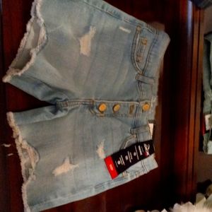 Jean shorts